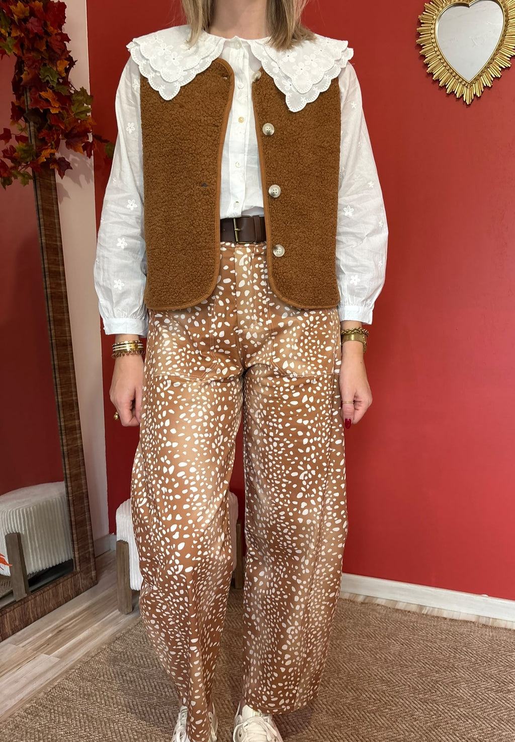 Pantalon barrel Léa
