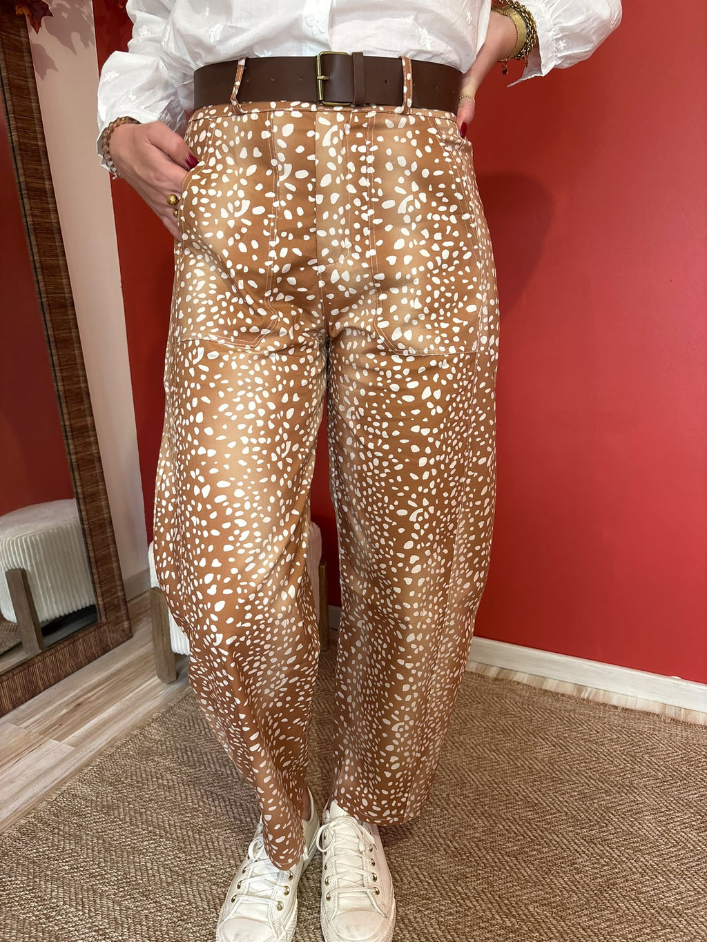 Pantalon barrel Léa